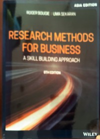Image of Research Methods for Business: A Skill Building Approach